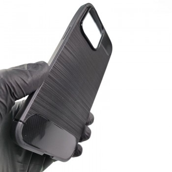 Carbon guminis dėklas - juodas (Apple Iphone 15 Pro Max) Carbon guminis dėklas - juodas (Apple Iphone 15 Pro Max)